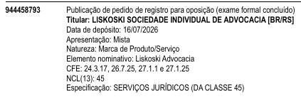 Liskoski Advocacia