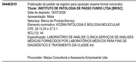 KOZMA PATOLOGIA E BIOLOGIA MOLECULAR
