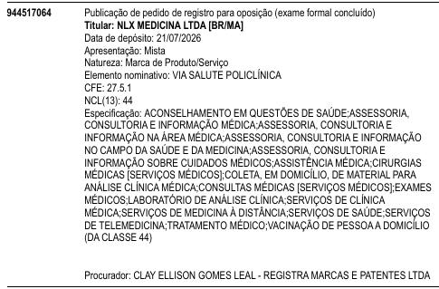 VIA SALUTE POLICLÍNICA