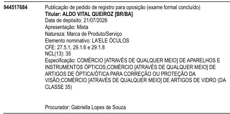 LA'ELE ÓCULOS