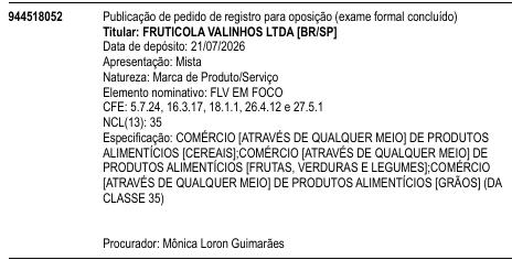FLV EM FOCO