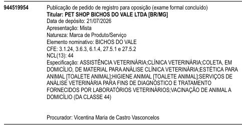 BICHOS DO VALE