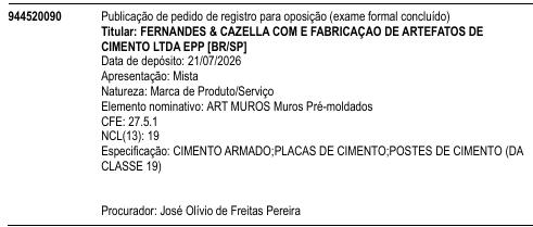 ART MUROS Muros Pré-moldados