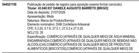 DAB Confeitaria Artesanal
