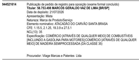 ATACADÃO DO CARVÃO SANTA BRASA