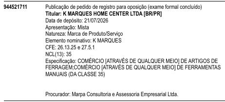 K MARQUES