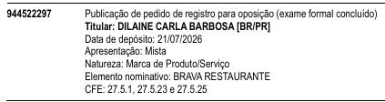 BRAVA RESTAURANTE