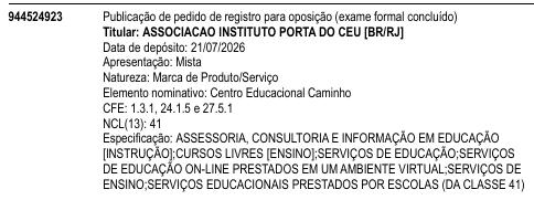 Centro Educacional Caminho