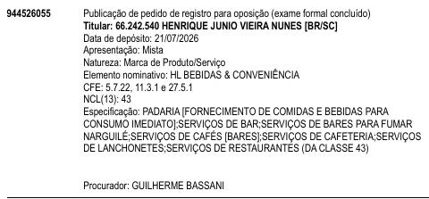 HL BEBIDAS & CONVENIÊNCIA
