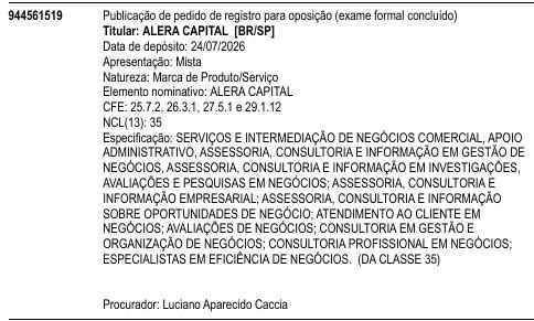 ALERA CAPITAL