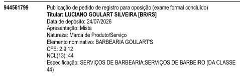 BARBEARIA GOULART'S