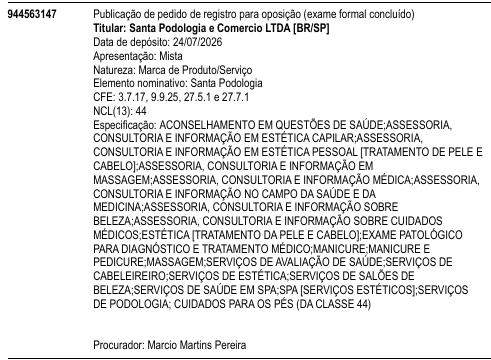 Santa Podologia