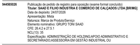 GRUPO TONI SAAD