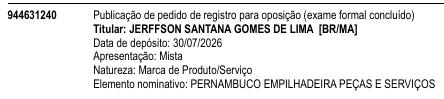 PERNAMBUCO EMPILHADEIRA PEÇAS E SERVIÇOS