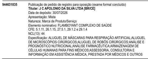 FLAMBOYANT COMPLEXO DE SAÚDE
