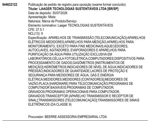 Laager TECNOLOGIAS SUSTENTÁVEIS
