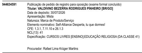 Self-Alliance Desperta, tu que dormes!