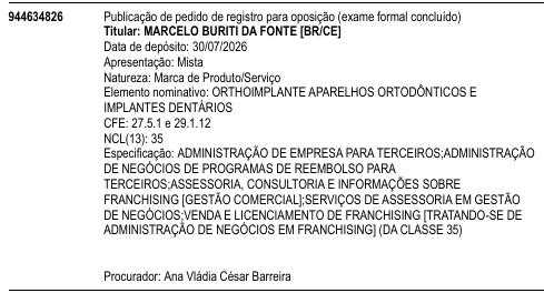 ORTHOIMPLANTE APARELHOS ORTODÔNTICOS E IMPLANTES DENTÁRIOS