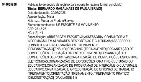 UP ESPORTE EM MOVIMENTO