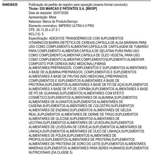 IMPERIO ULTRA 0.0 PRO