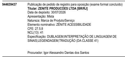 ZÊNITE ACESSIBILIDADE