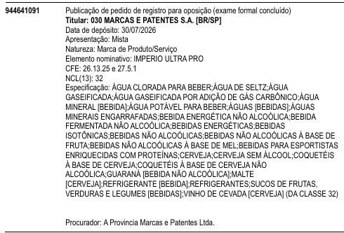 IMPERIO ULTRA PRO