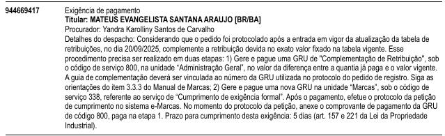 Processo 944669417