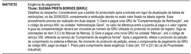 Processo 944716725