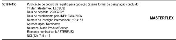 MASTERFLEX