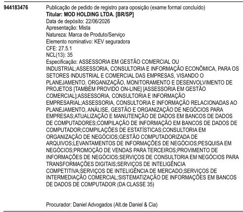 KEV seguradora
