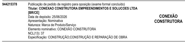 CONEXÃO CONSTRUTORA