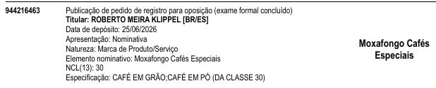 Moxafongo Cafés Especiais