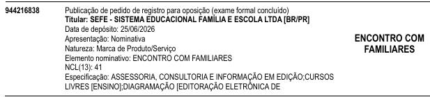 ENCONTRO COM FAMILIARES