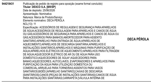 DECA PÉROLA