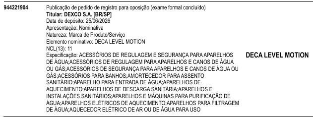 DECA LEVEL MOTION