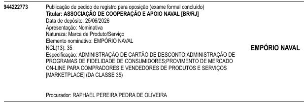 EMPÓRIO NAVAL EMPÓRIO NAVAL