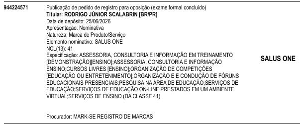 SALUS ONE