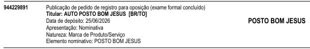 POSTO BOM JESUS