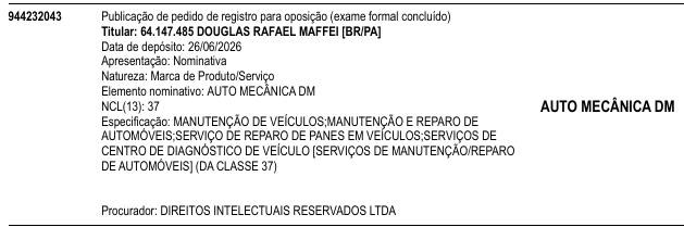 AUTO MECÂNICA DM AUTO MECÂNICA DM