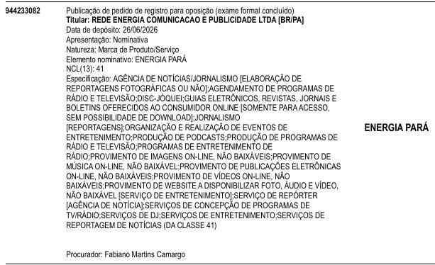 ENERGIA PARÁ