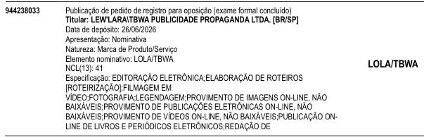 LOLA/TBWA