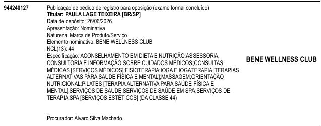 BENE WELLNESS CLUB