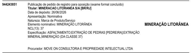 MINERAÇÃO LITORÂNEA