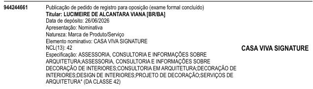 CASA VIVA SIGNATURE