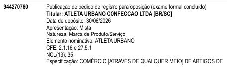 ATLETA URBANO