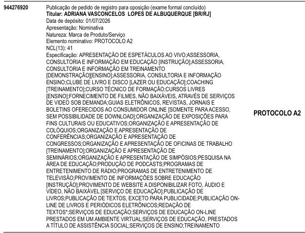 PROTOCOLO A2