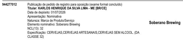Soberano Brewing