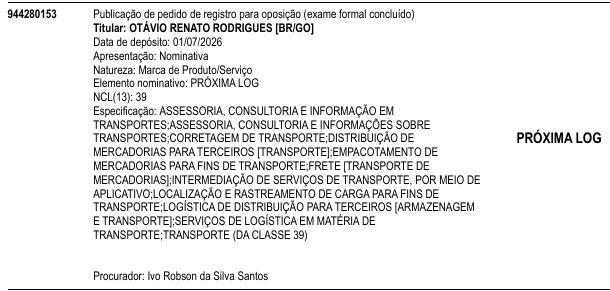 PRÓXIMA LOG