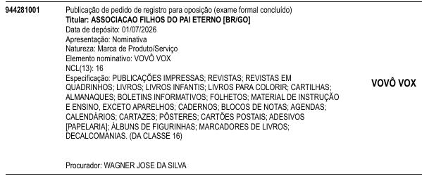 VOVÔ VOX