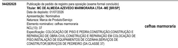 cefhas marmoraria